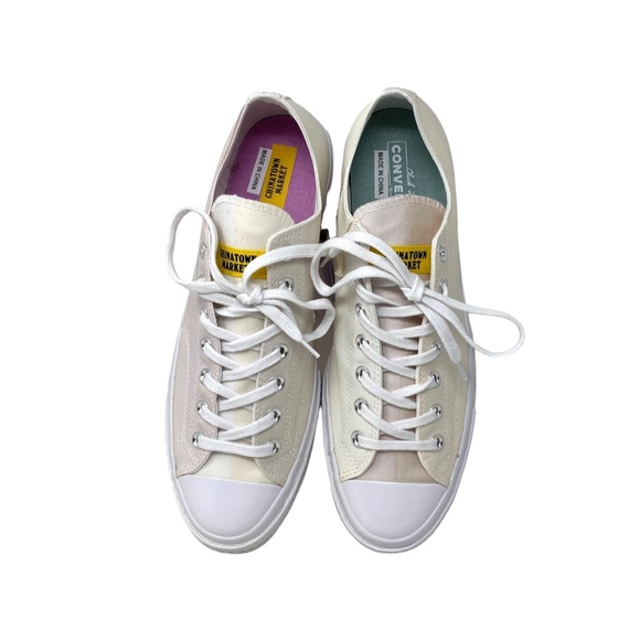 Converse Chuck 70 OX Low Top Shoes Men Size White Canvas Skate Sneakers 166599C - Picture 6 of 7